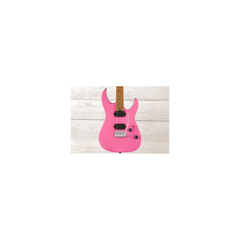 Charvel Pro-Mod DK24 HH 2PT CM, Bubblegum Pink, Guitarra Eléctrica