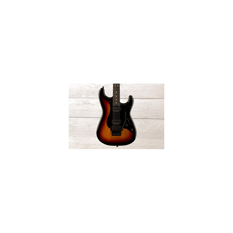 Charvel Pro-Mod So-Cal Style 1 HH FR E, Three-Tone Sunburst, guitarra eléctrica