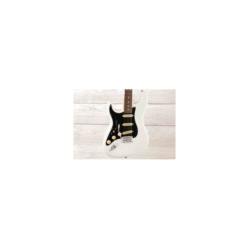 Fender Player II, Stratocaster, Rosewood Fingerboard, Polar White, Guitarra Electrica, Zurdo