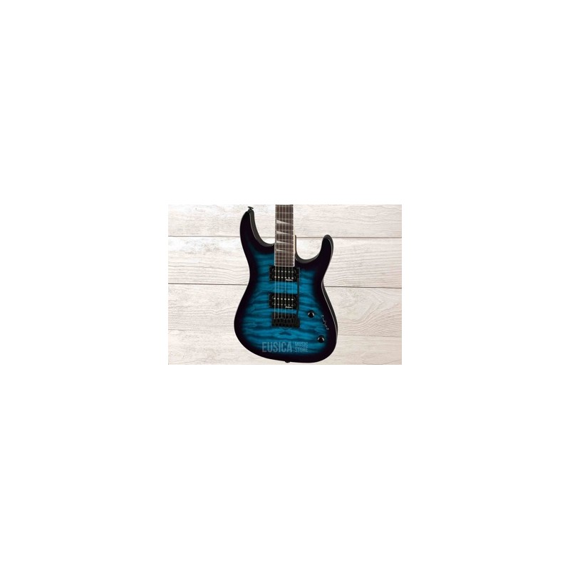 Jackson Dinky JS20 DKQ, Transparent Blue, Guitarra Eléctrica