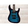 Jackson Dinky JS20 DKQ, Transparent Blue, Guitarra Eléctrica