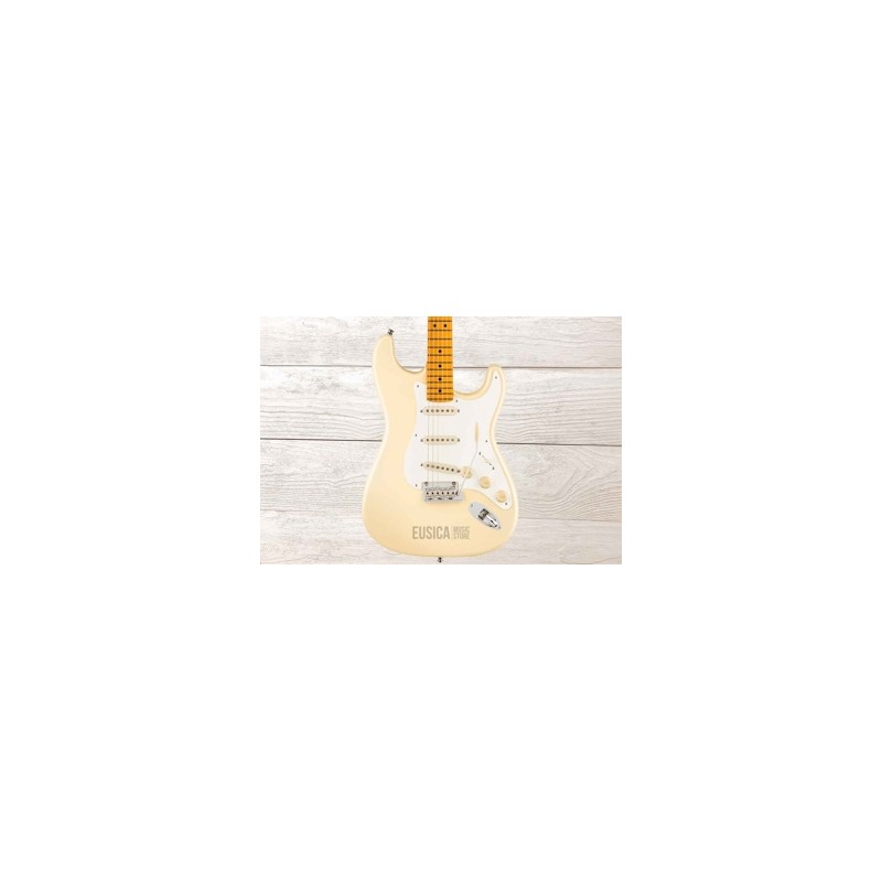 Fender Lincoln Brewster Stratocaster, Olympic Pearl, Guitarra Eléctrica