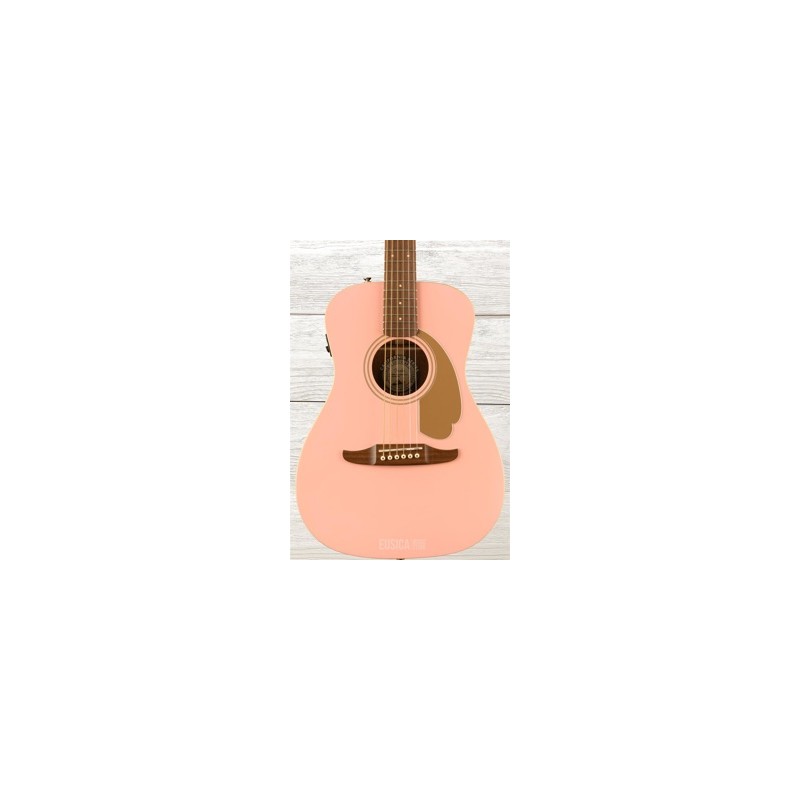 Fender FSR Malibu, Shell Pink, Guitarra Acústica