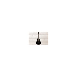 Fender FA-125CE Dreadnought, Black, Guitarra Electroacustica