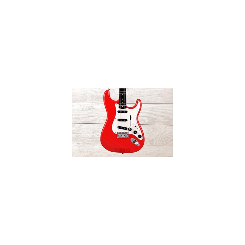 Fender Made in Japan Limited International Color Stratocaster, Morocco Red, guitarra eléctrica