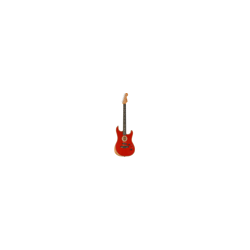 Fender American Acoustasonic Strat, Dakota Red, Guitarra Electroacústica con Gig bag