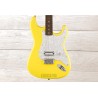 Fender Limited Edition Tom DeLonge Stratocaster, Graffiti Yellow, guitarra electrica