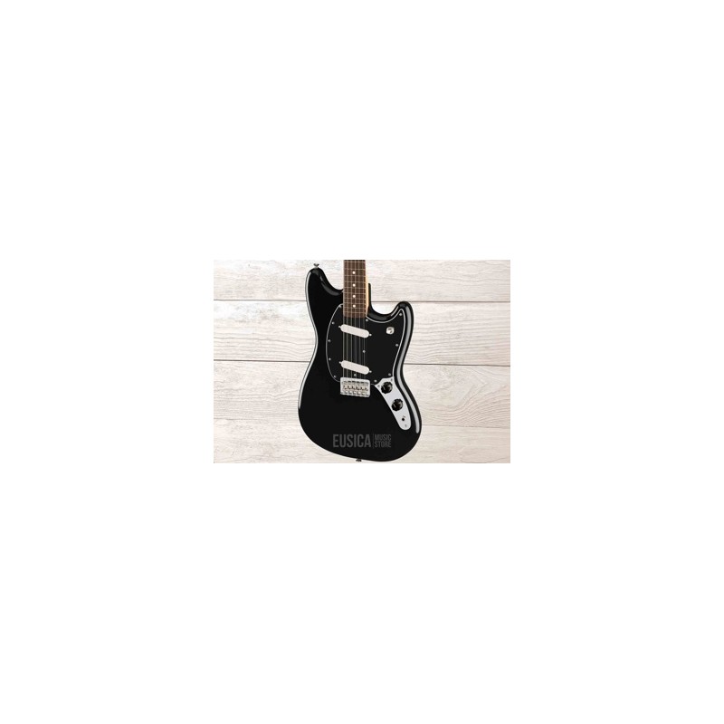 Fender Player II, Mustang, Rosewood Fingerboard, Black, Guitarra Electrica