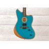 Fender American Acoustasonic Jazzmaster, Ocean Turquoise, Guitarra Electroacústica