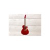 Fender Newporter Player, Candy Apple Red, Guitarra Electroacústica