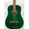 Fender FA-15 escala 3/4, Green, Guitarra Acústica con Gig Bag