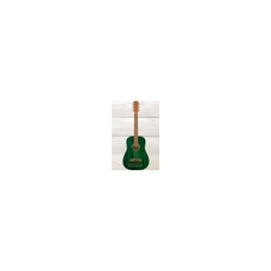 Fender FA-15 escala 3/4, Green, Guitarra Acústica con Gig Bag