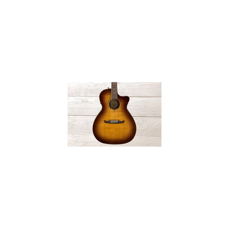 Fender FA-345CE Auditorium  3-Tone Tea Burst, Guitarra Electroacústica