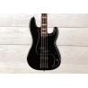 Fender Duff McKagan Deluxe Precision Bass, Black, Bajo Eléctrico con Gig bag