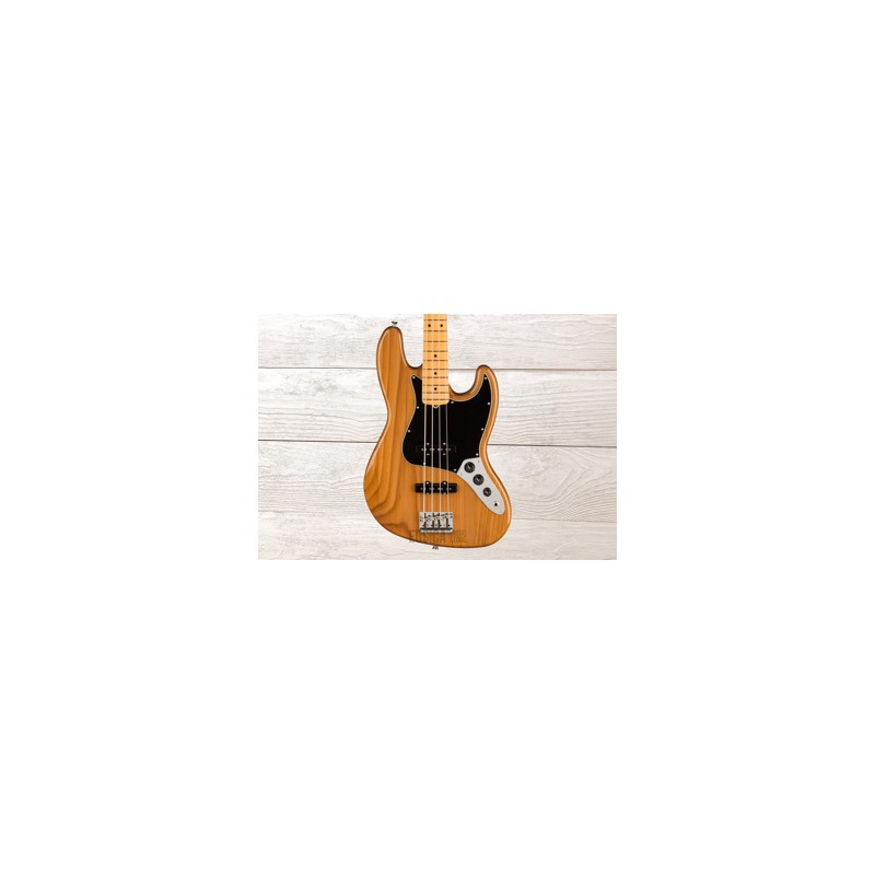 Fender American Professional II Jazz Bass, Roasted Pine, Bajo eléctrico con Case