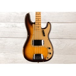 Fender 1958 Precision Bass Relic, Super Faded Aged Chocolate