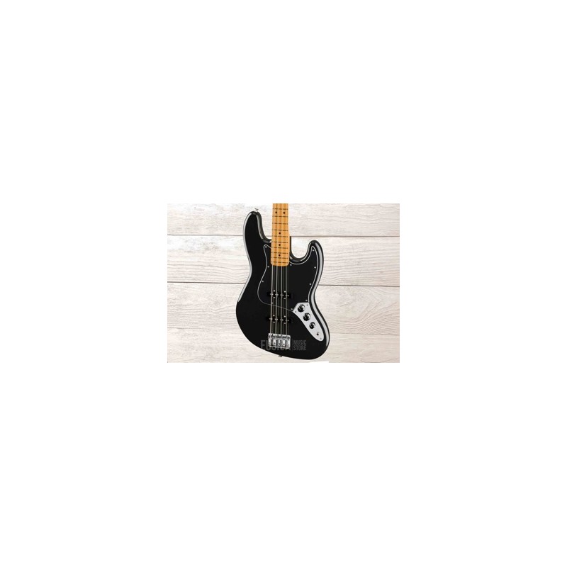 Fender Player II, Jazz Bass, Maple Fingerboard, Black, Guitarra Electrica