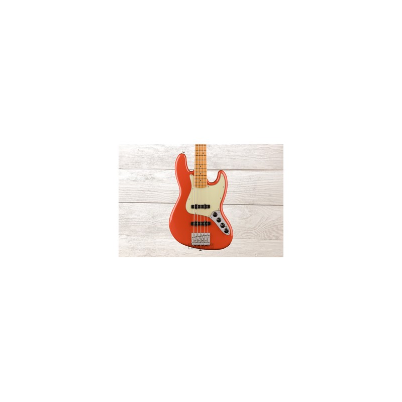 Fender Player Plus Jazz Bass V, Fiesta Red, bajo eléctrico