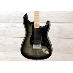 Squier Affinity Series, Stratocaster FMT, Black Burst, Guitarra Eléctrica