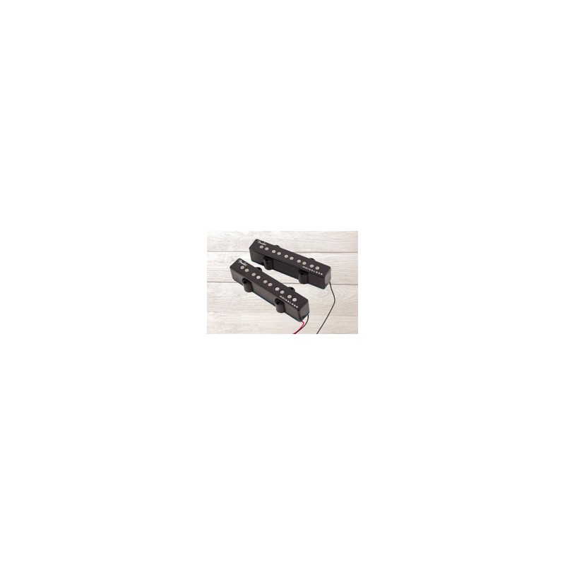 Fender, Set de 2 Pastillas Ultra Noiseless, Jazz Bass V, Black