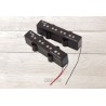 Fender, Set de 2 Pastilla Ultra Noiseless Vintage, Jazz Bass, Black