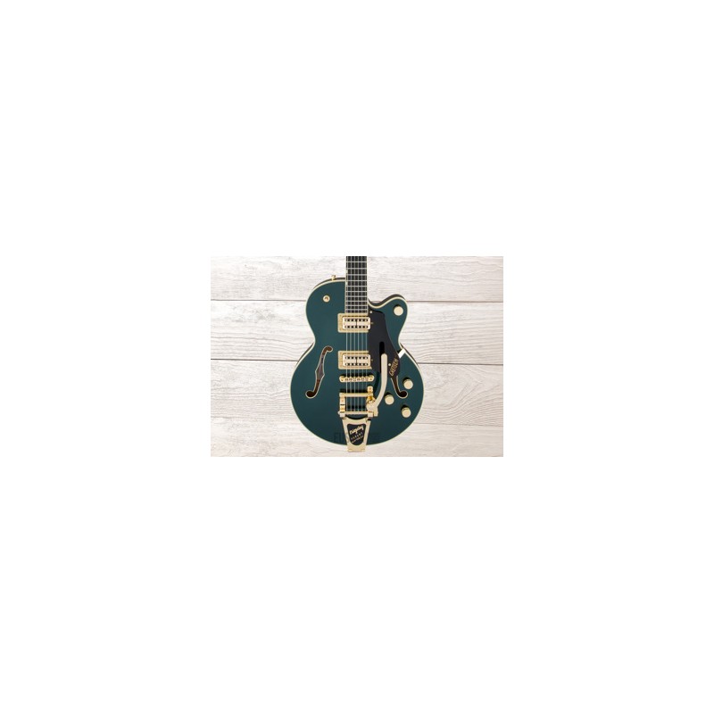 Gretsch G6659TG Players Edition Broadkaster Jr. Center Block, Cadillac Green, Guitarra Eléctrica